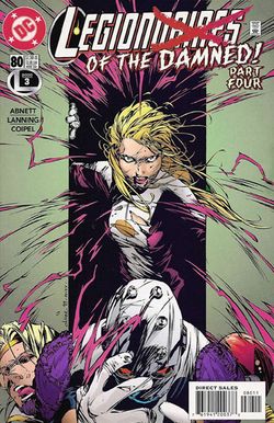 Legionnaires #80 cover art by Olivier Coipel and Andy Lanning